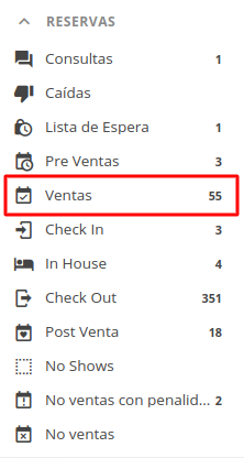 Instancia de Ventas