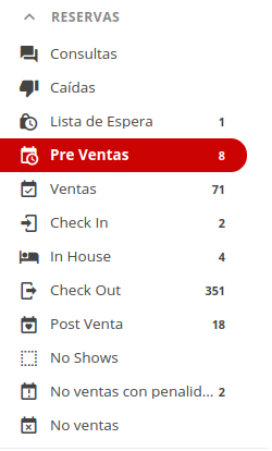 Carpeta de Preventas