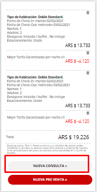 Botón nueva consulta