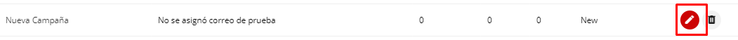 Editar campaña nueva