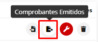 Acceso a comprobantes emitidos