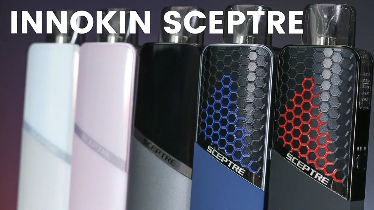 Innokin Sceptre Pod Mod - Flavor Rules ︱ 1400mAh ︱ MTL/RDL ︱ Auto Draw & Button Activated