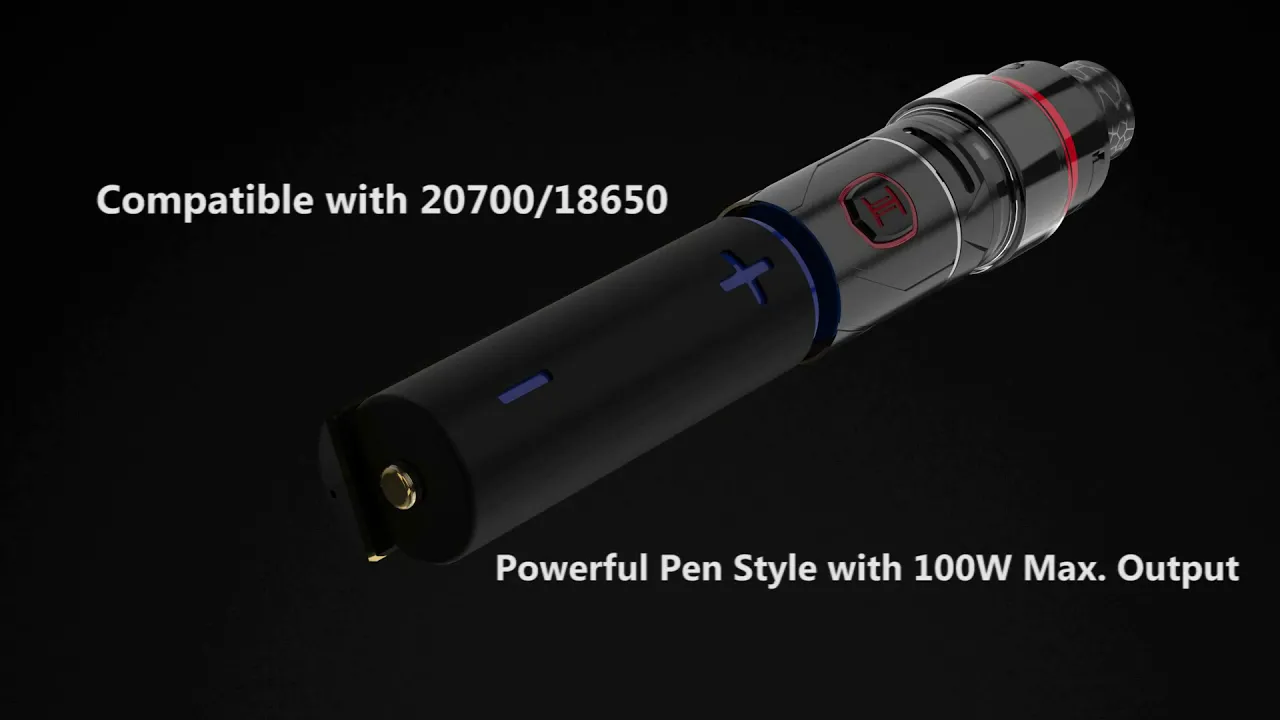 Innokin Plexar 100W Vape Pen With Plex3D New Mesh Coil
