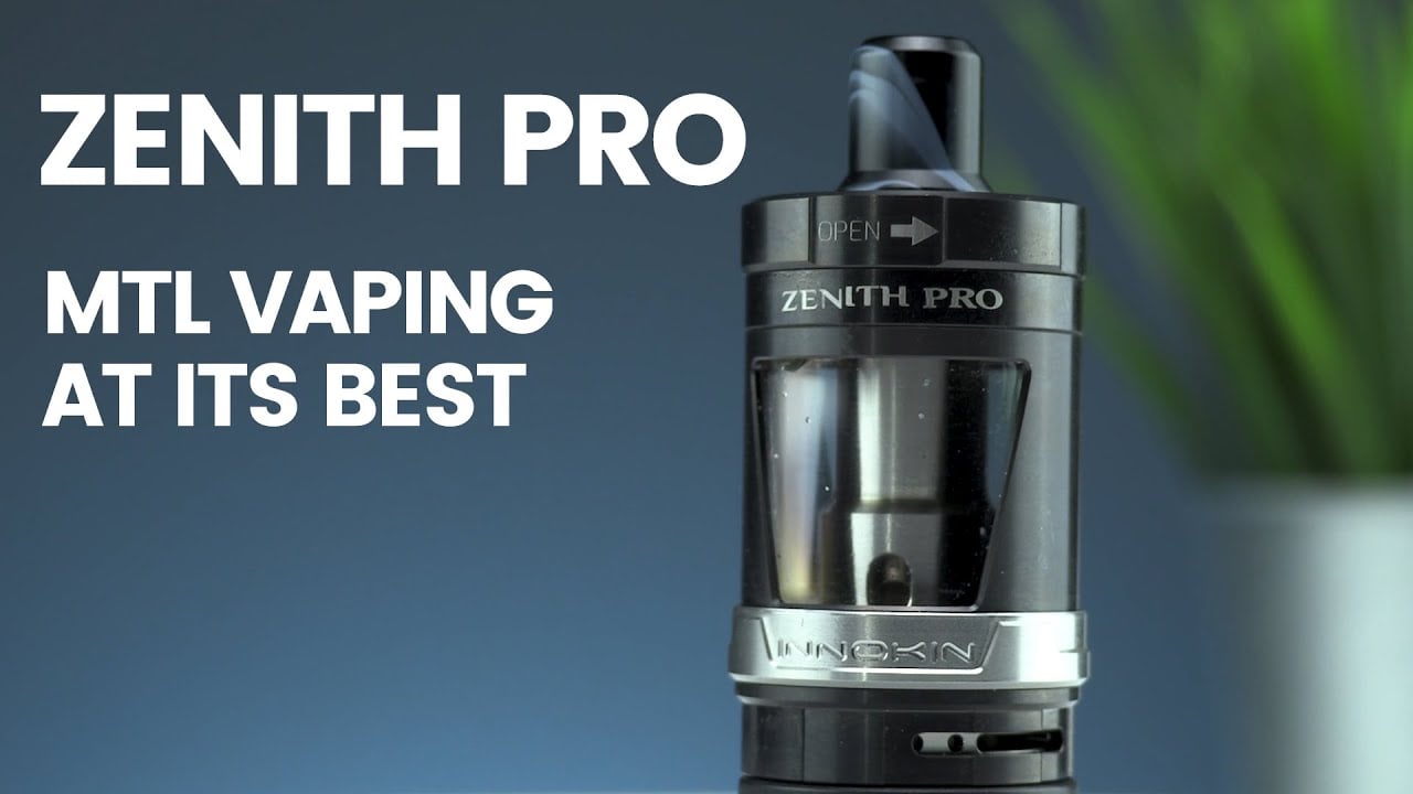 Innokin Zenith Pro Introdution - MTL & RDL Vaping At Its Best!