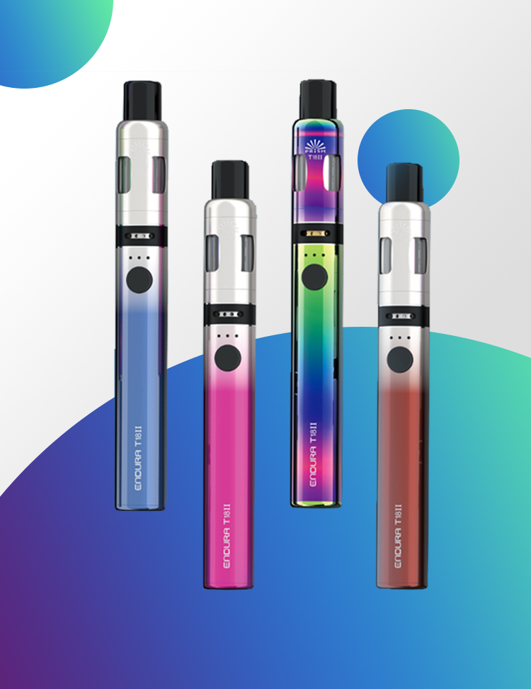 Clearomisers For Ecigs INNOKIN Endura T18II 1300mAh, Variable Wattage, E-Cig Top-Refill 2ml Tank With Airflow Control Vape Tank Adjustable Airflow Clearomisers For Ecigs INNOKIN Endura T18II 1300mAh, Variable Wattage, E-Cig Top-Refill 2ml Tank With Airflow Control Vape Tank Adjustable Airflow