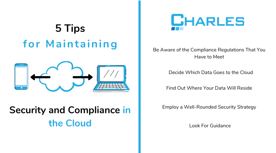 5-Tips-for-Maintaining-Security-and-Compliance-in-the-Cloud-Infographic