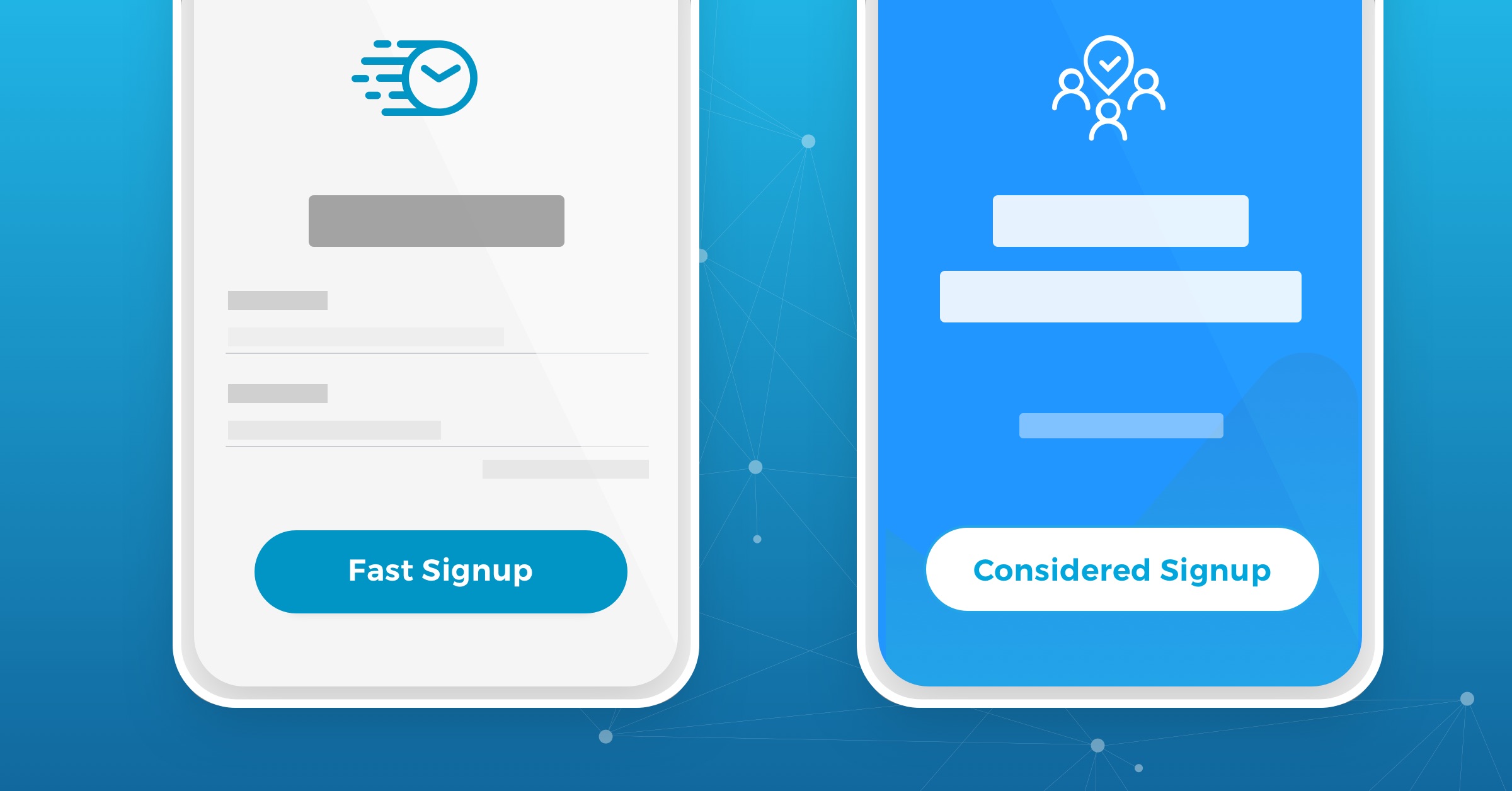 Fast Signup vs. Considered Signup - A SaaS Growth Experiment