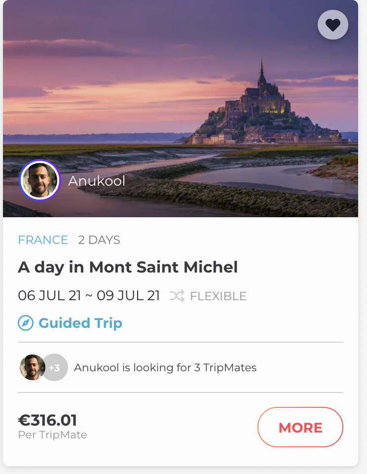 Entdeckt den Mont Saint Michel mit TripLeader Anukool.