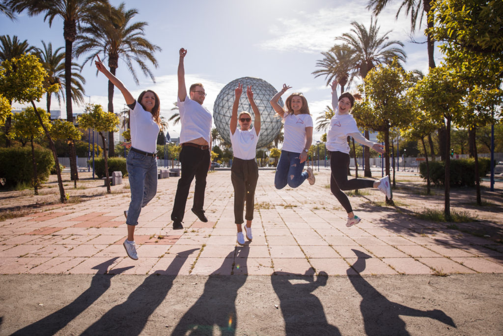 Gruppe von Reisenden über JoinMyTrip in Andalusien