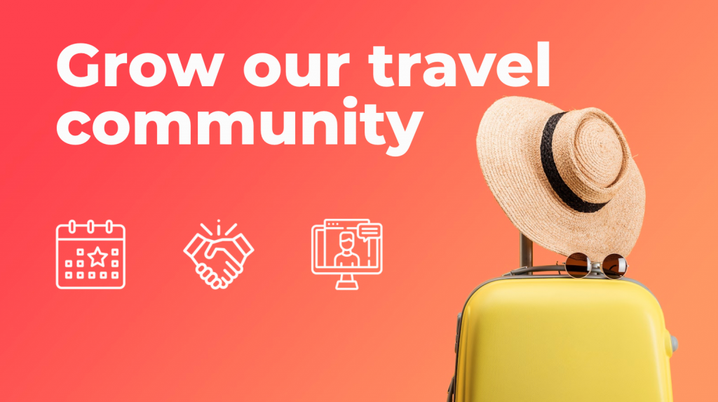 Grow the JoinMyTrip travel community in the 1st joinmytrip recap awards.