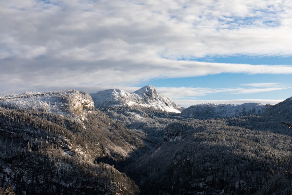 Mountain panorama in Styria, Austria