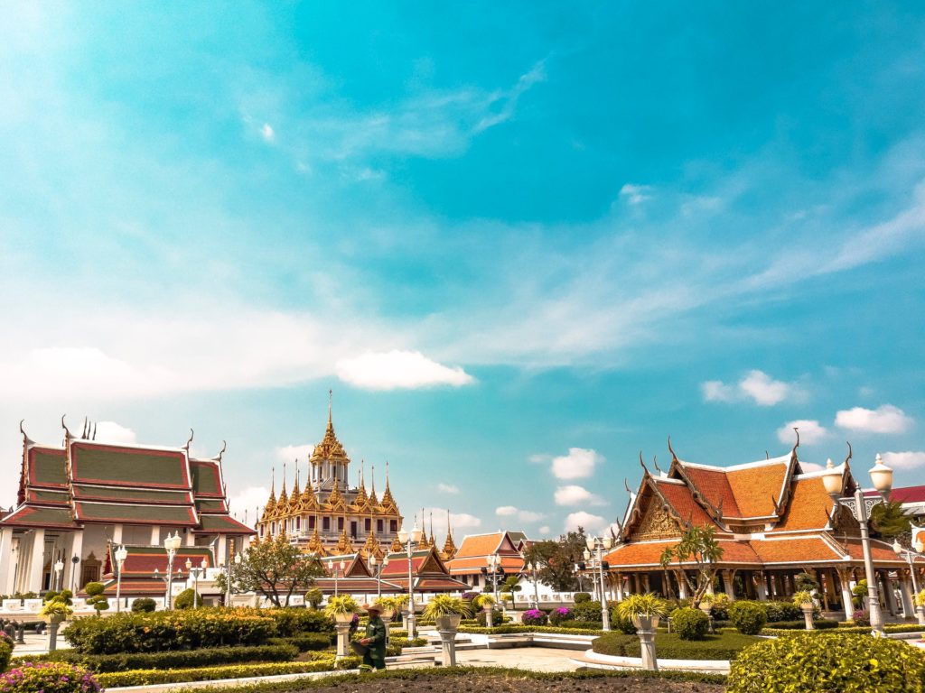 schöne Tempel in Bangkok, der Hauptstadt Thailands