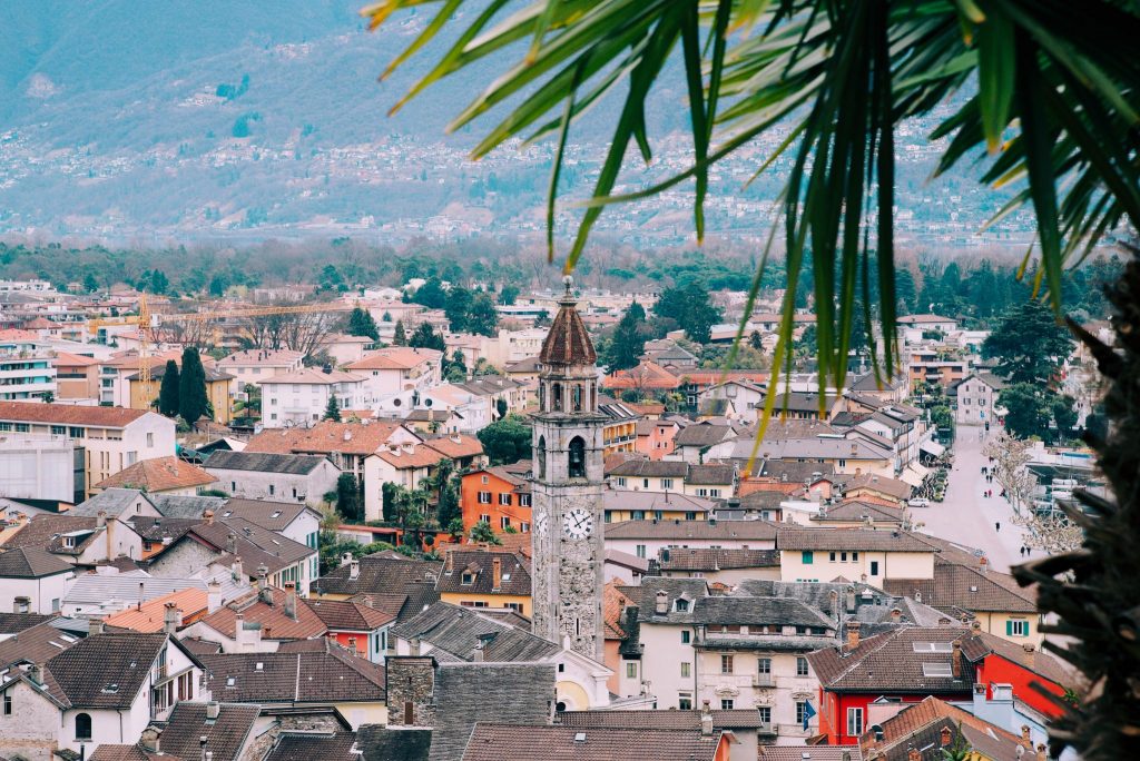 The small town of Ascona is one of the 7 most beautiful places in Switzerland.