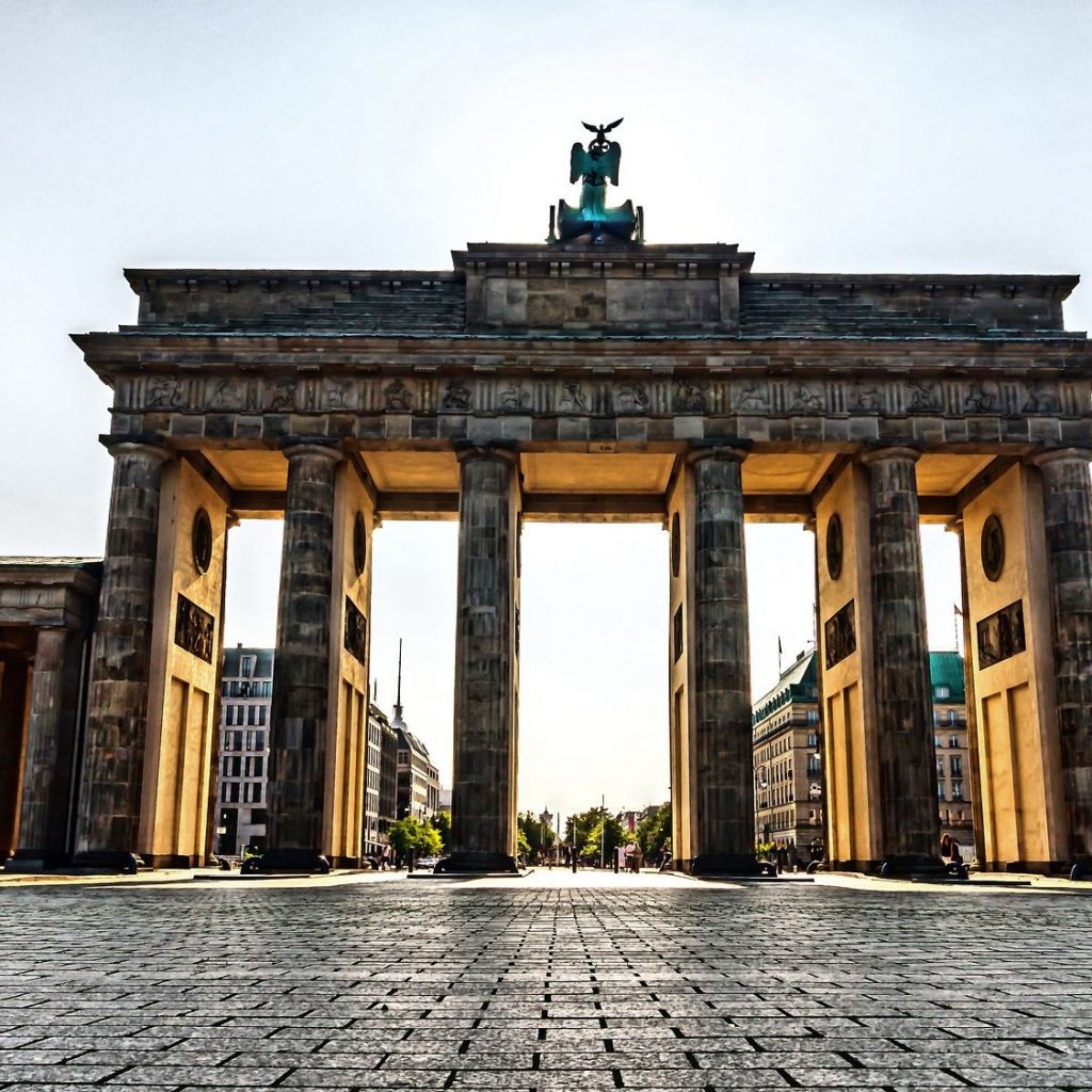 Historische Orte in Deutschland, das Brandenburger Tor gehört dazu.