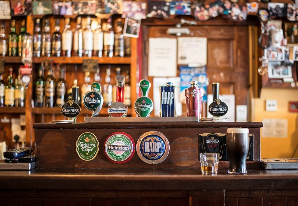 Local bars serving Guinness for Saint Patrick's Day 