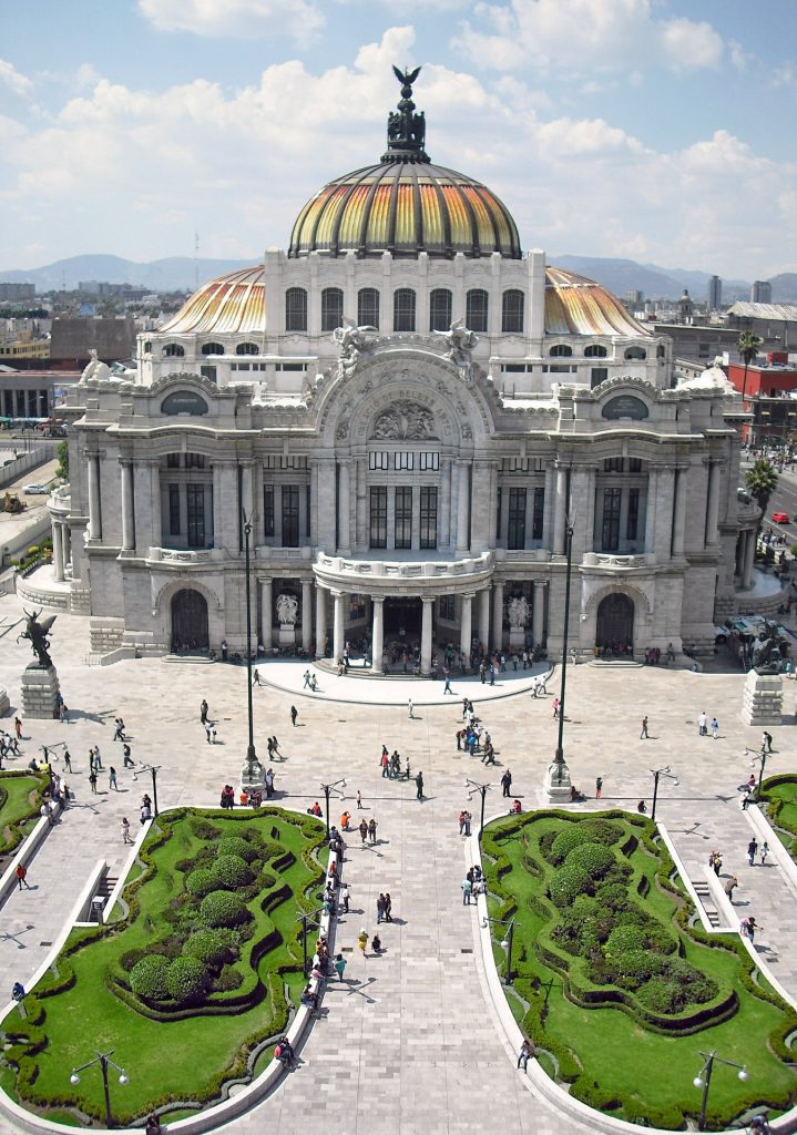 The Bellas Artes Museum in Mexico City