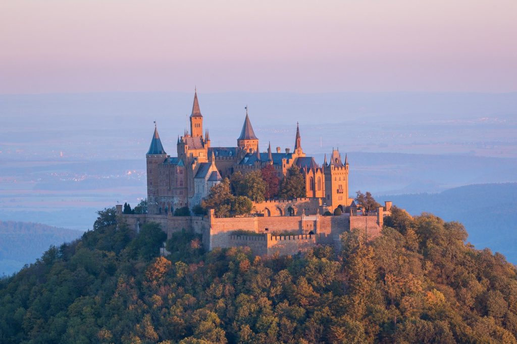 Hohenzollern Castle, Baden Württemberg which is very famous
