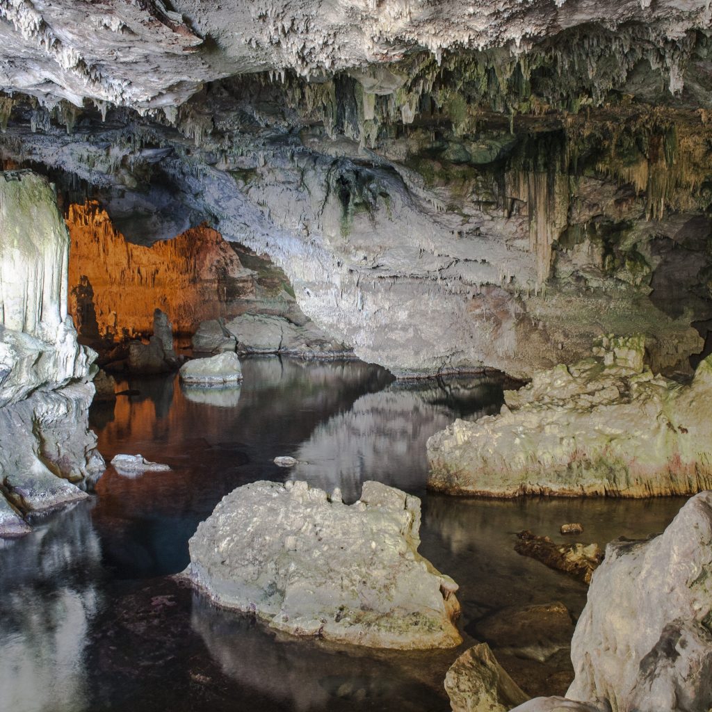 Neptune's Grotto in the Neptune Caves is an otherworldly place with interesting rock formations and a slightly creepy atmosphere