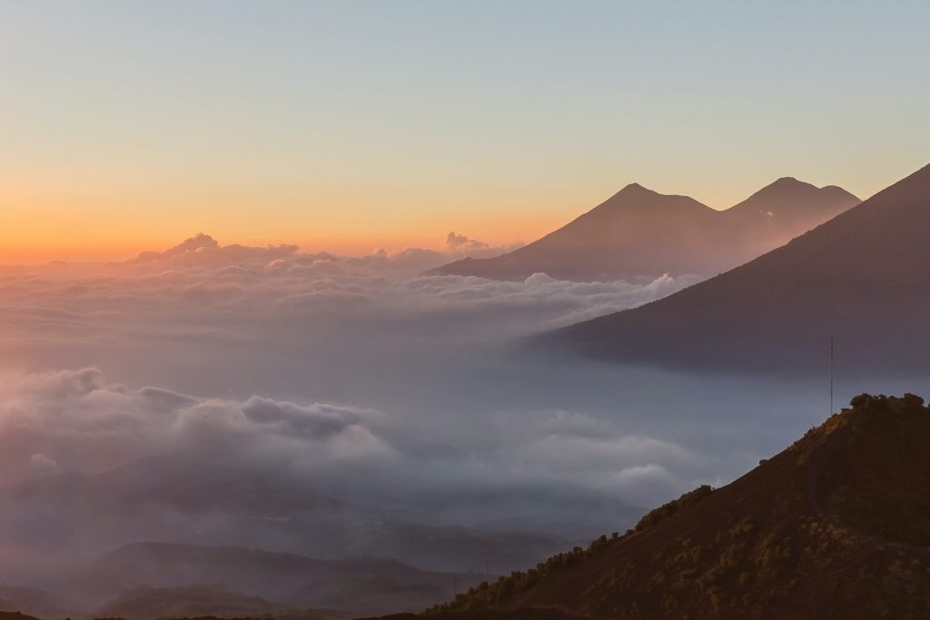 Panorama über Guatemala