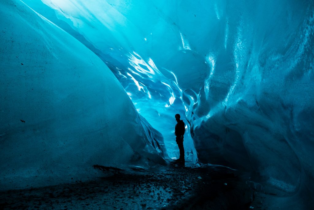 An insider tip is to explore the blue ice caves in Vatnajökull glacier.