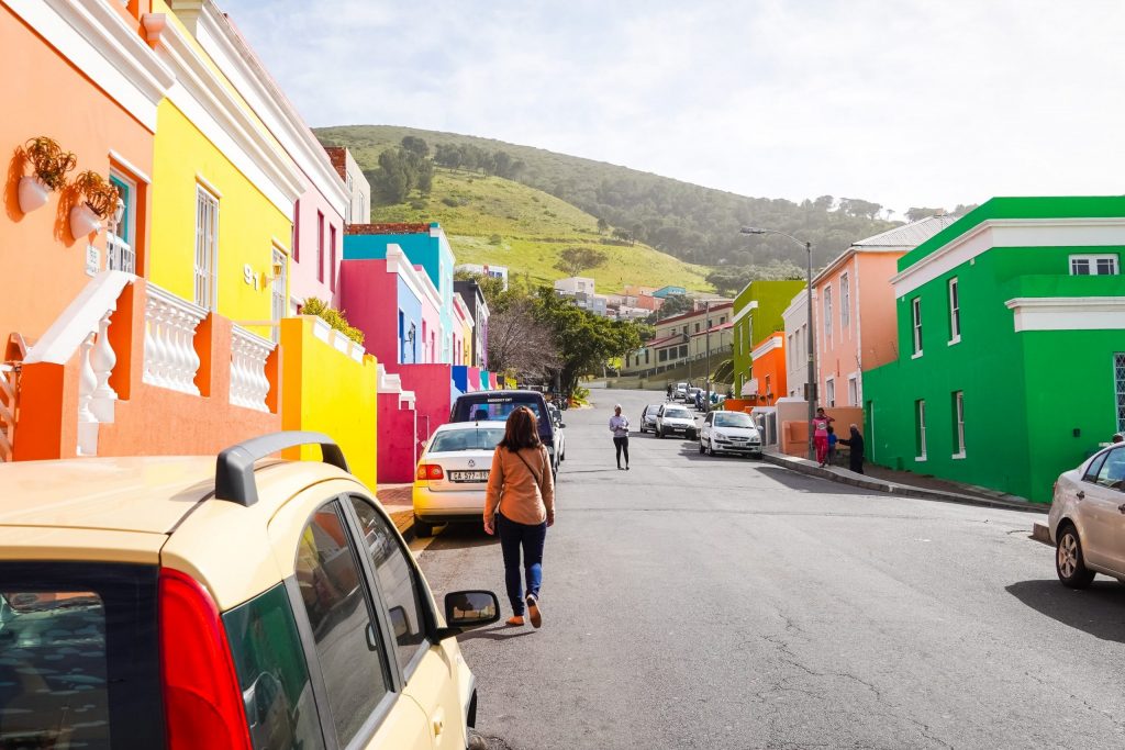 Colorful houses in Bo-Kaap