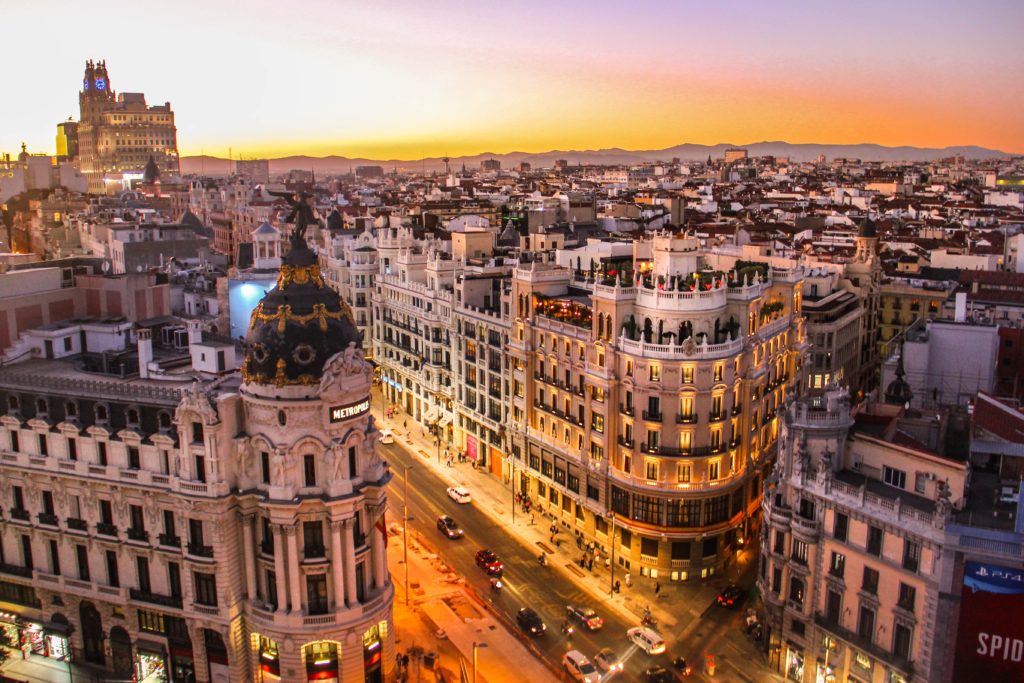 cityscape of city of  barcelona in spain one of the best cities in Europe and worldwide