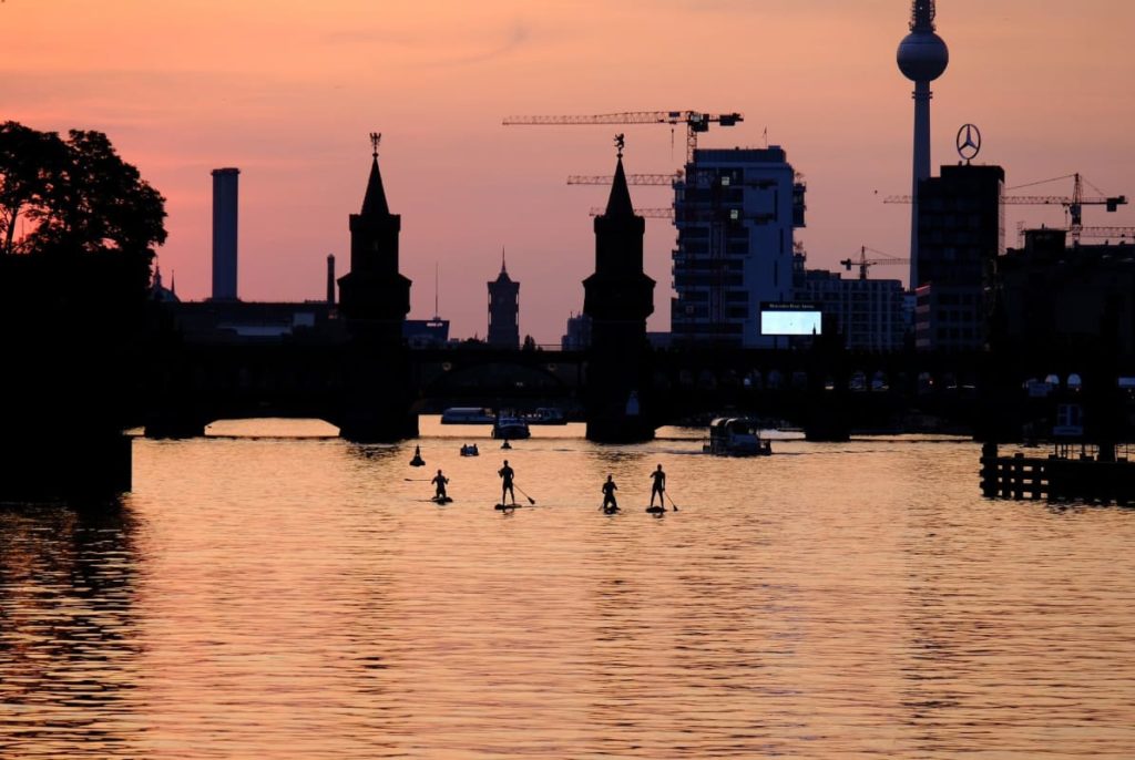 Best standup paddle boarding spots Berlin spree