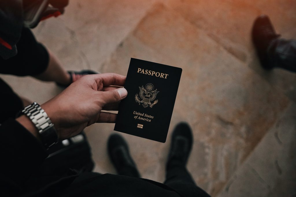 A travel mistake is to travel with a United States of america passport.
