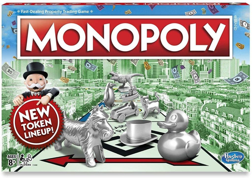 Das Gesellschaftsspiel Monopoly.