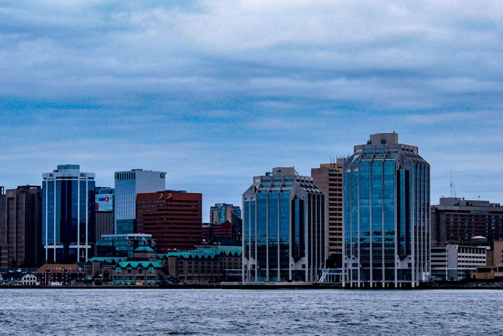 Panorama von Halifax in Nova Scotia in Kanada.