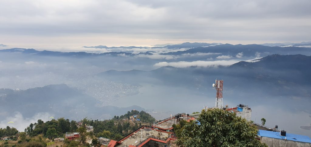 Sarangkot in Nepal.