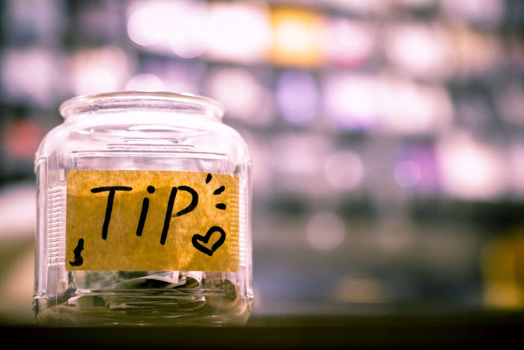 A travel mistake is not tipping in a tip jar.