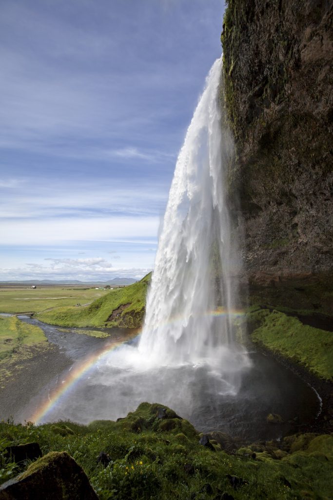 Seljalandsfoss is one of the most magnificent waterfalls in Iceland