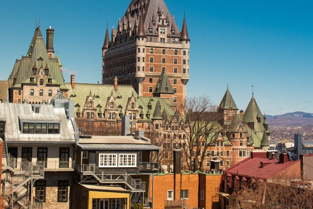 Altstadt von Québec in Kanada.