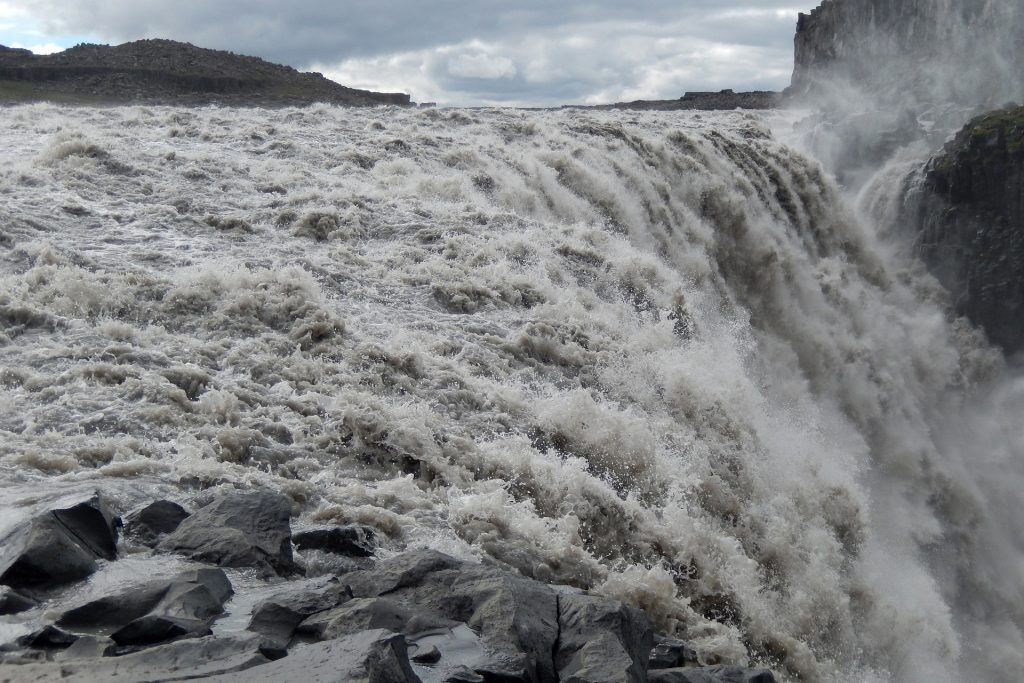 The second most powerful waterfall, Dettifoss