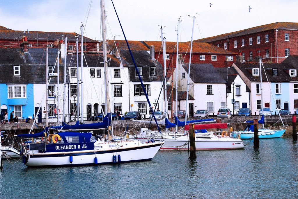 The fishing town of Weymouth is one of the prettiest villages in England