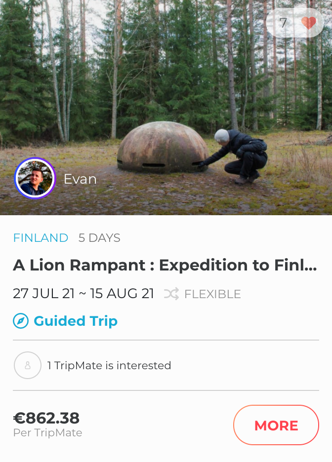 A lion rampant trip to Finland.