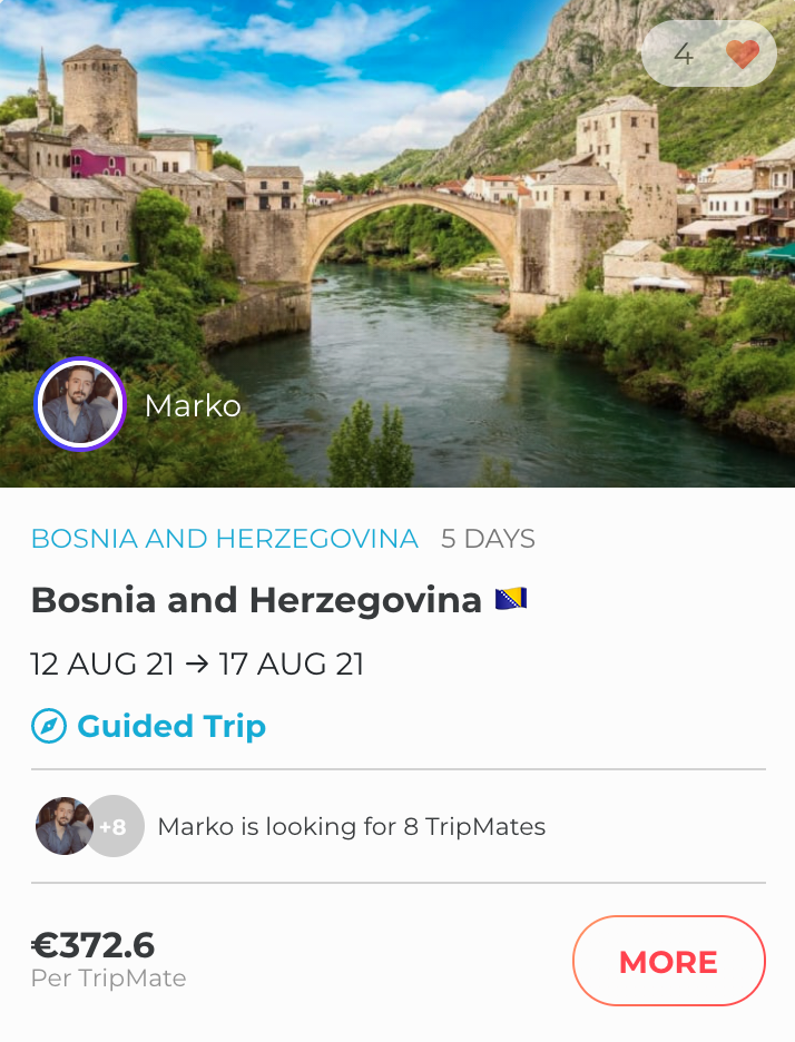 Bosnia and Herzegovina trip.