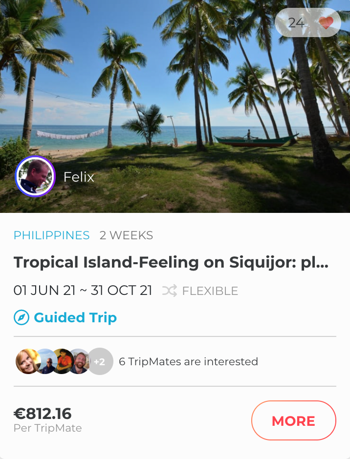 tropical island feeling on Siquijor, Philippines.