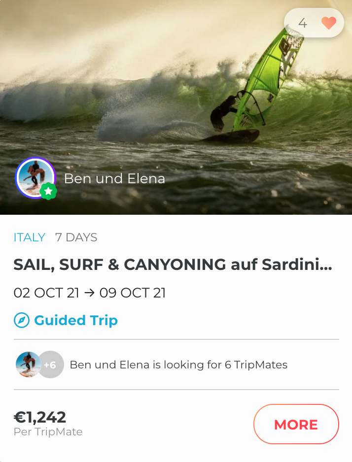 sail and surf in Sardinia.