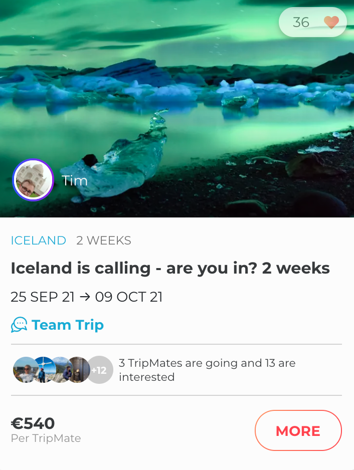 Unique trips to Iceland.