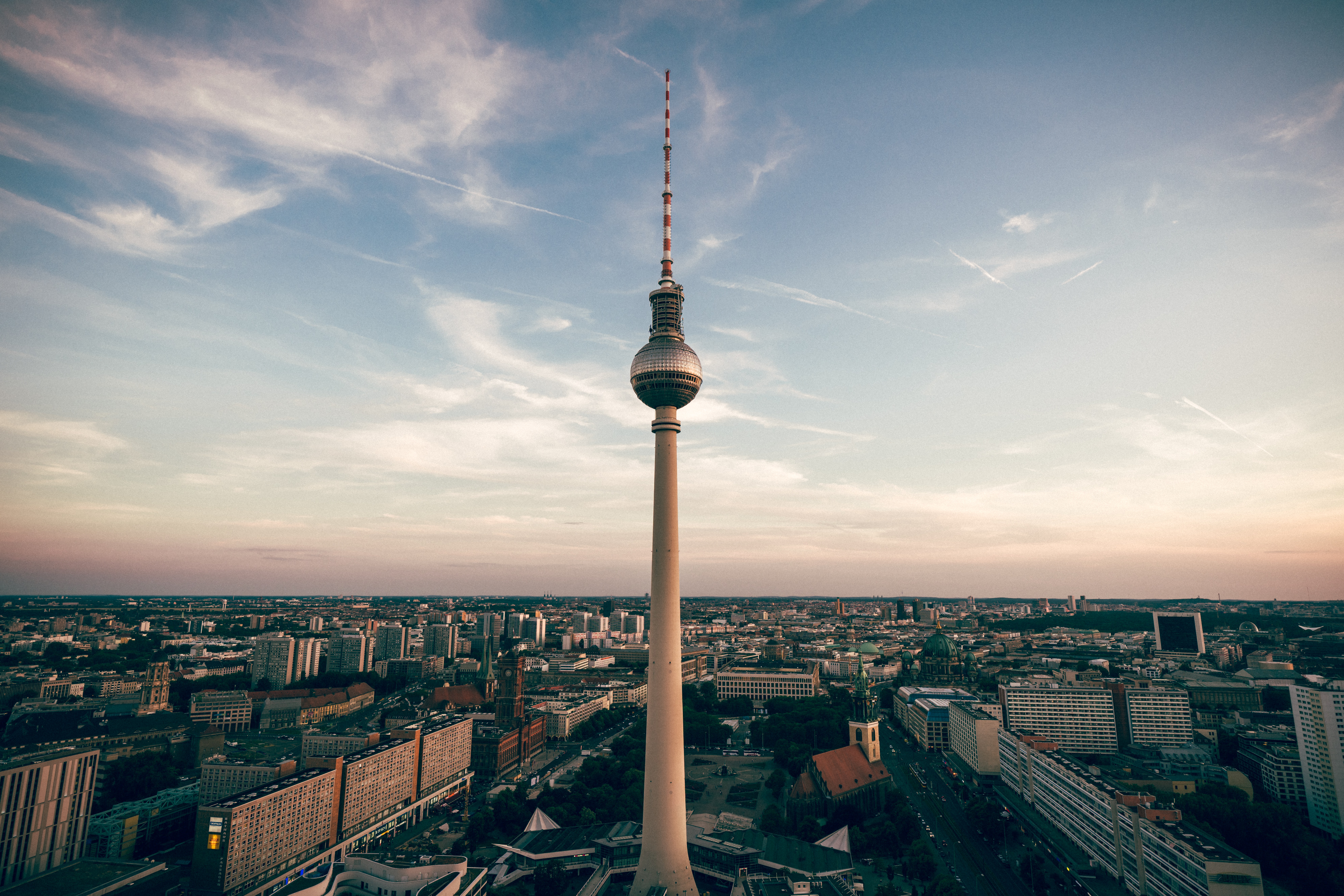 Berlin tower in the city of Berlin
