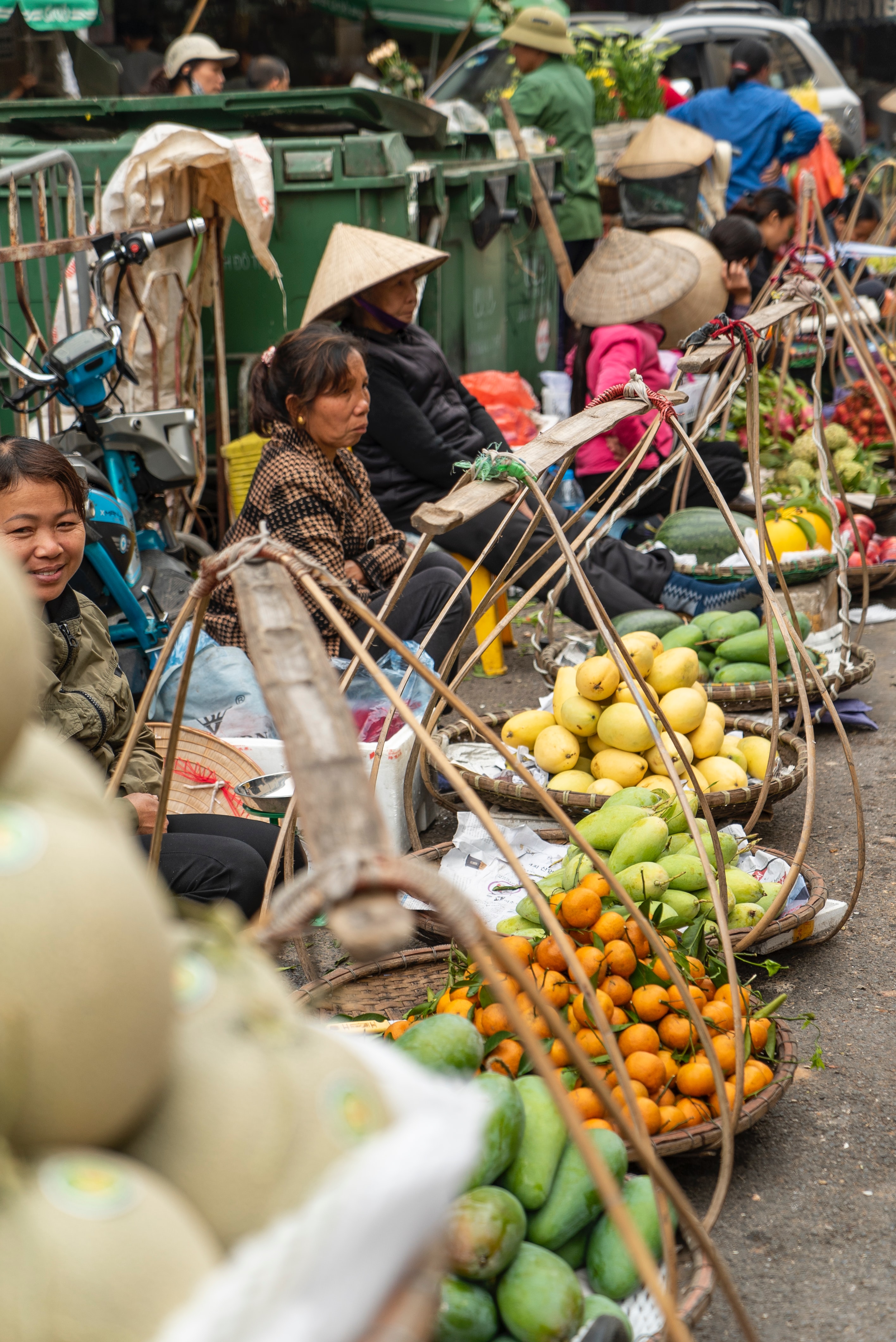 Markt in Hanoi