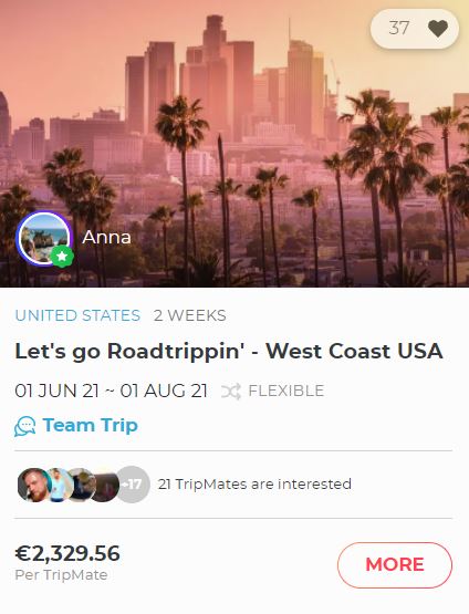 Book a trip to go road tripping in West Coast