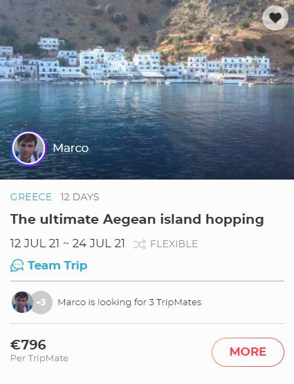 Book a trip to go island hopping in the Aegean