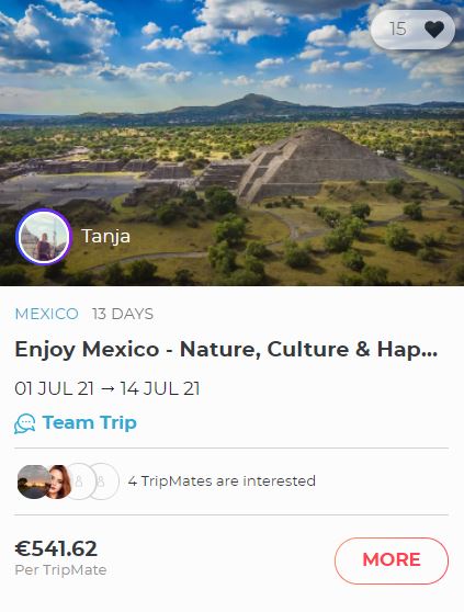 Tanjas Trip nach Mexico