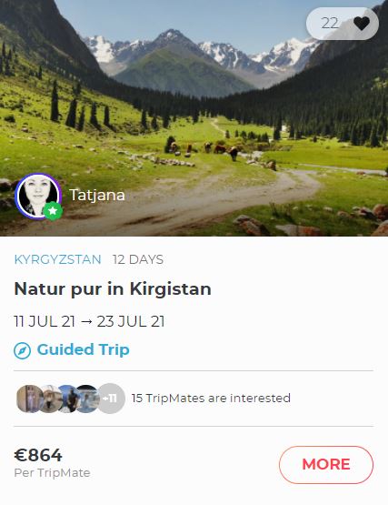 Book a trip to Kyrgystan