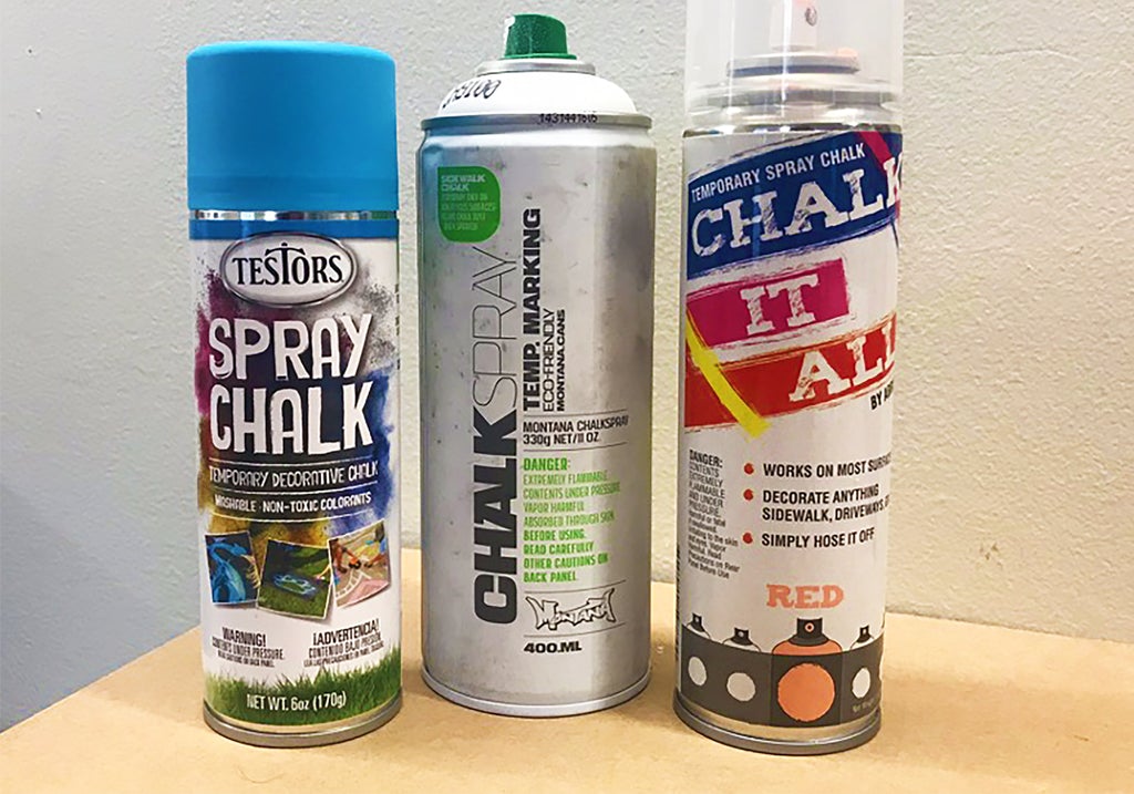 Washable Spray Chalk in a Can