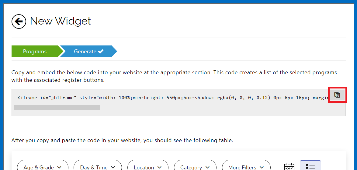 copy code