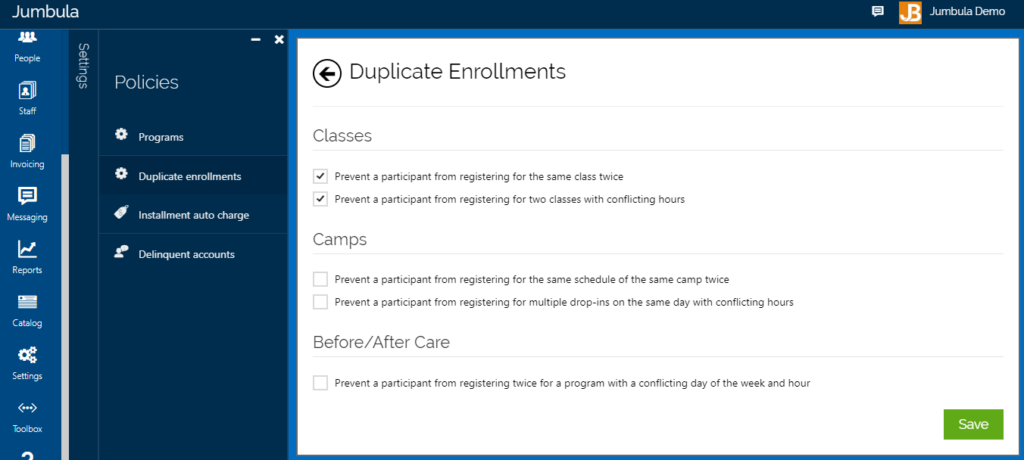 Duplicate-enrollments